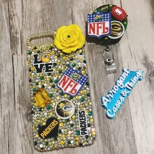 Handmade Greenbay Packers Case/Reel
